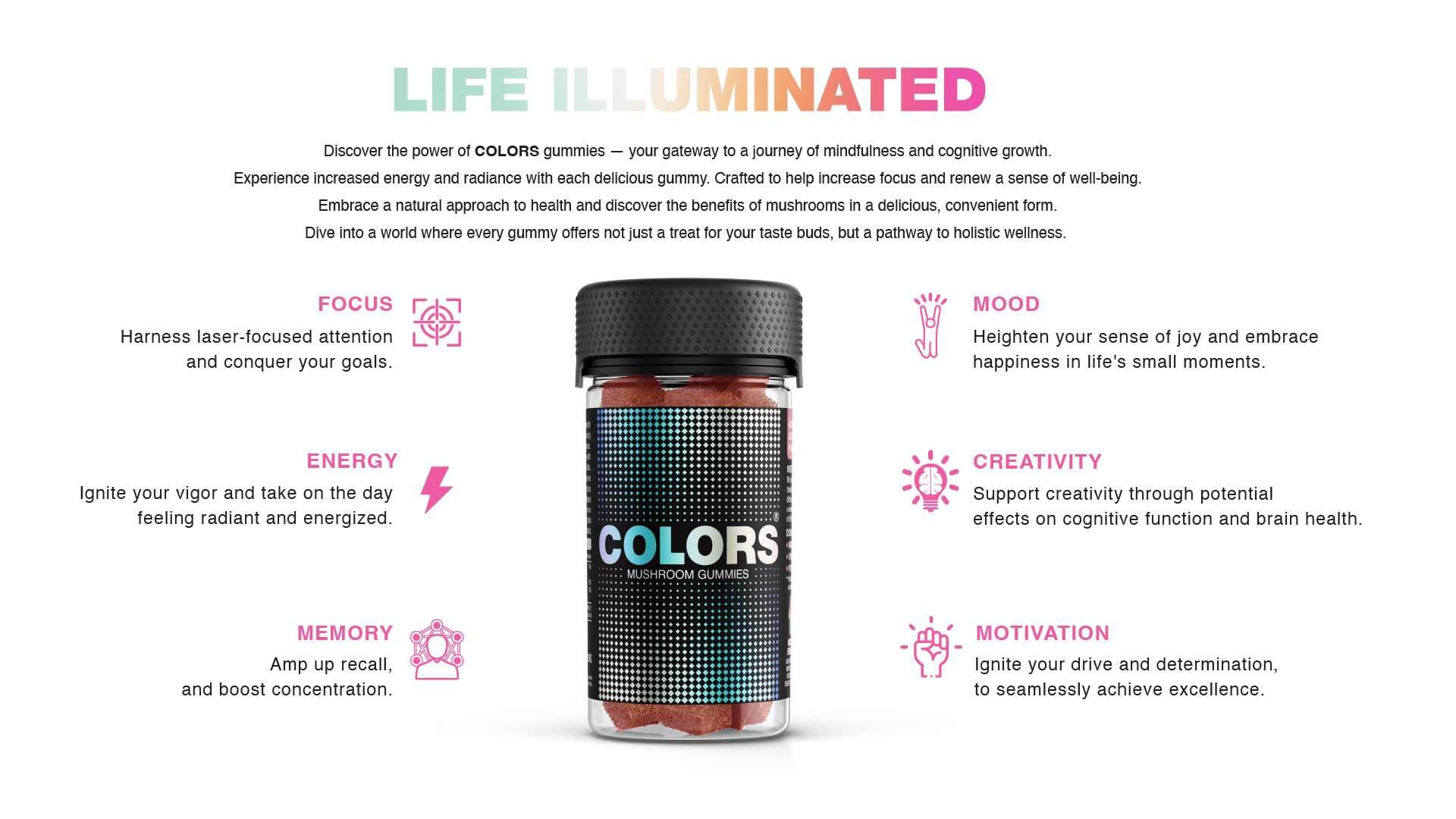 colors gummies | colors mushroom gummies